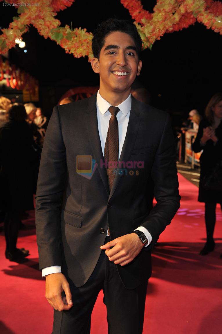 Dev Patel at The Best Exotic Marigold Hotel premiere