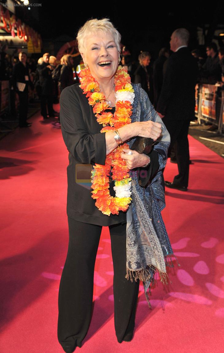 Dame Judi Dench at The Best Exotic Marigold Hotel premiere