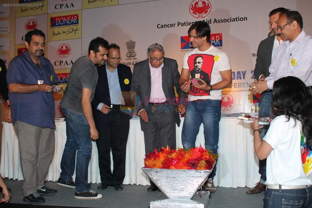 Vivek Oberoi at CPAA press conference in Trident, Mumbai on 25th May 2012