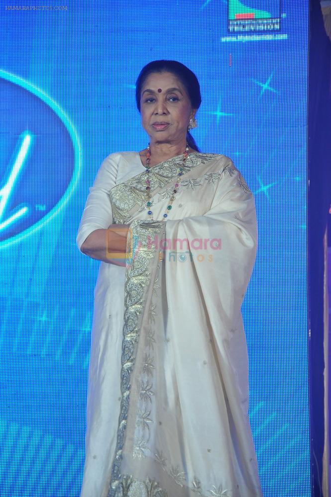 Asha Bhosle at Launch of Sony Indian Idol in J W Marriott, Mumbai on 29th May 2012