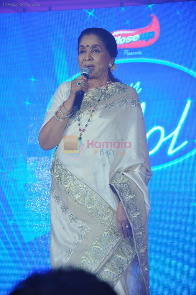 Asha Bhosle at Launch of Sony Indian Idol in J W Marriott, Mumbai on 29th May 2012
