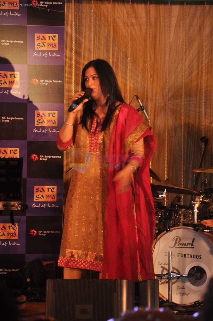 Richa Sharma at Eternal Winds album launch in Ajivasan Hall on 29th May 2012