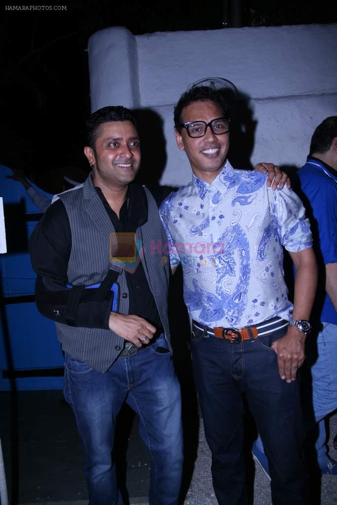 Ash Chandler & Designer Troy D_costa at Olive Bandra Celebrates release of the Film Love, Wrinkle- Free in Mumbai on 29th May 2012