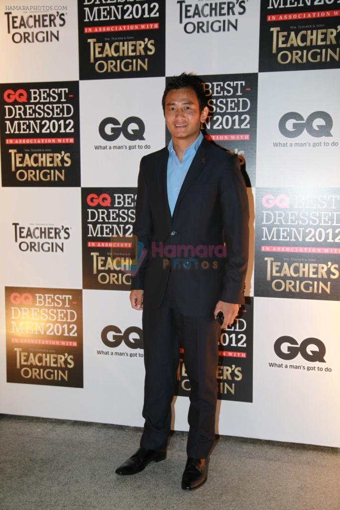 Bhaichung Bhutia at the GQ Best Dressed Event