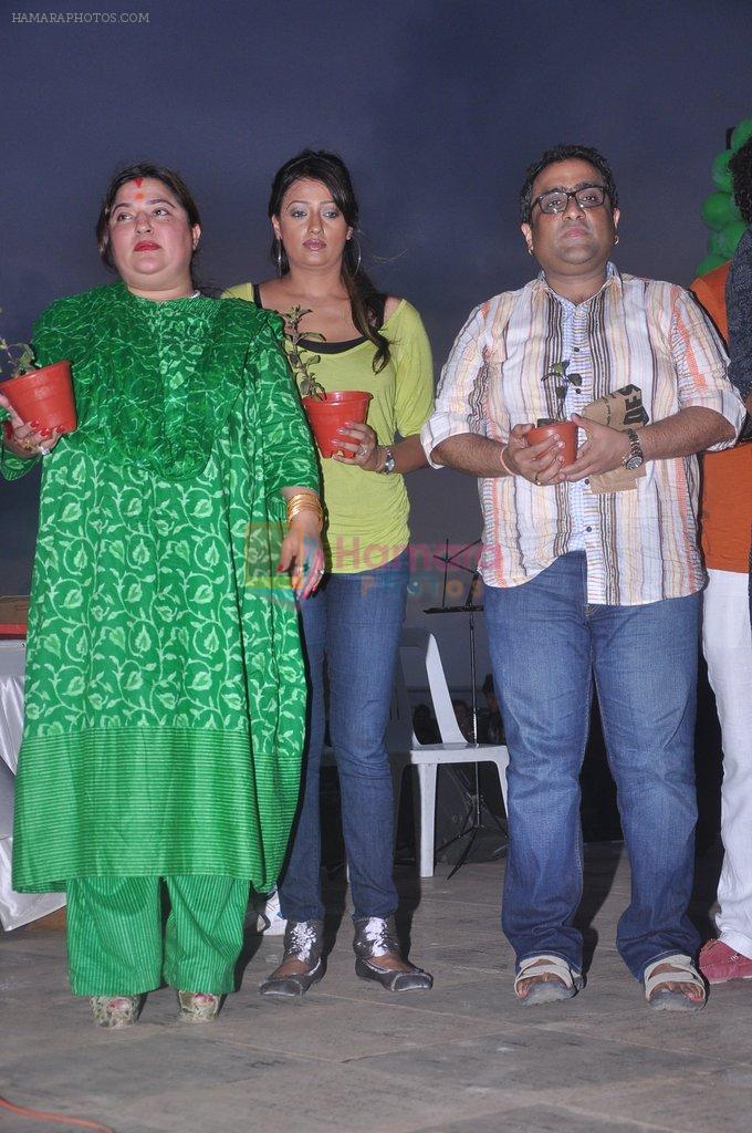 Brinda Parekh, Dolly Bindra, Kunal Ganjawala at world environment day celebrations in Mumbai on 5th June 2012