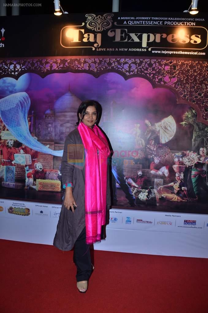 Shabana Azmi at Vaibhavi Merchant's Taj Express Premiere in Esplande Singapore on 6th June 2012