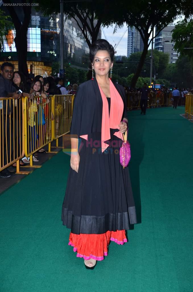 Shabana Azmi at the Premiere of Shanghai at IIFA 2012 in Singapore on 7th June 2012