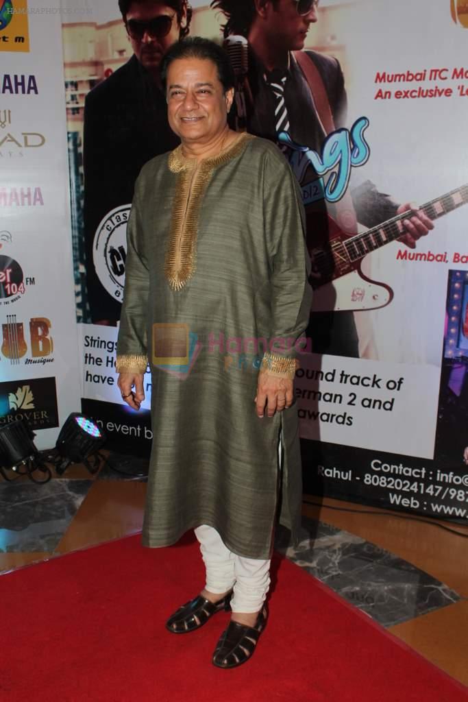Anup Jalota at Strings India Tour 2012 live concert in ITC Grand Maratha on 9th June 2012