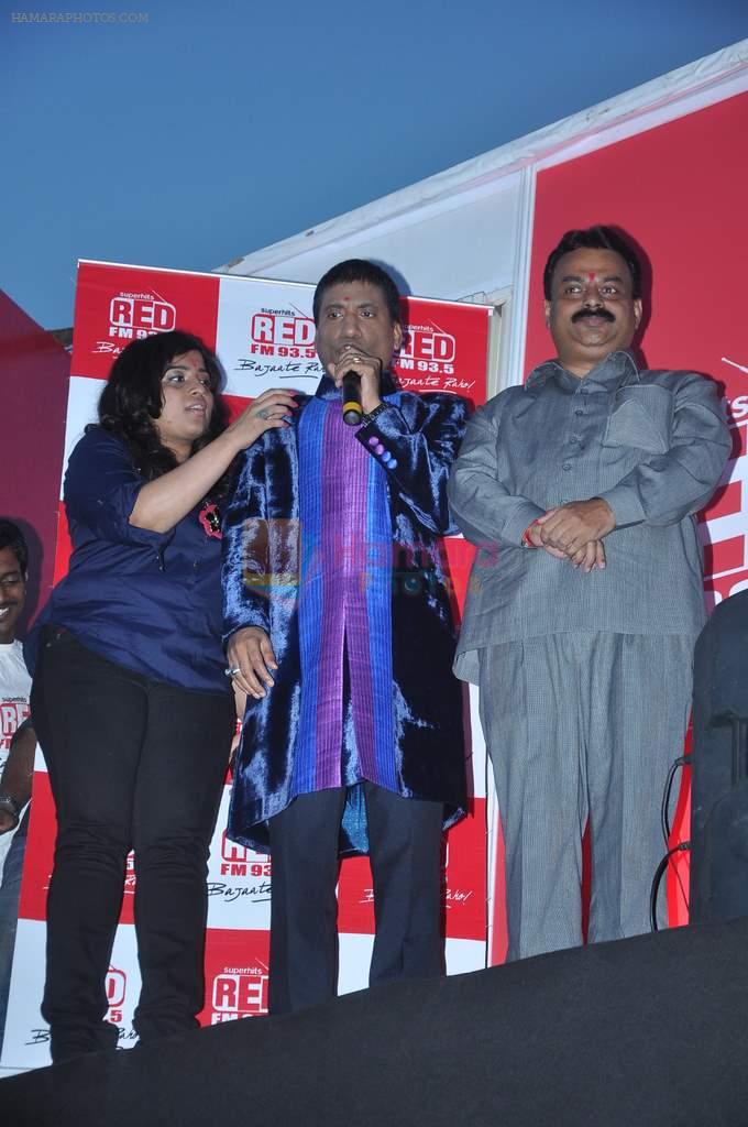 Raju Shrivastav at RJ Malishka Hawa Mein in Mahim on 11th June 2012