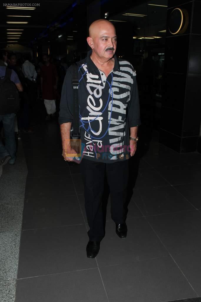 Rakesh Roshan return from Singapore after attending IIFA Awards in Mumbai on 11th June 2012