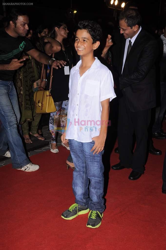 Ritvik Sahore at Ferrari Ki Sawari premiere in Mumbai on 14th June 2012