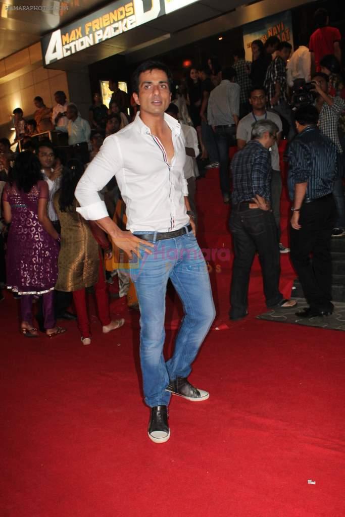 Sonu Sood at Ferrari Ki Sawari premiere in Mumbai on 14th June 2012