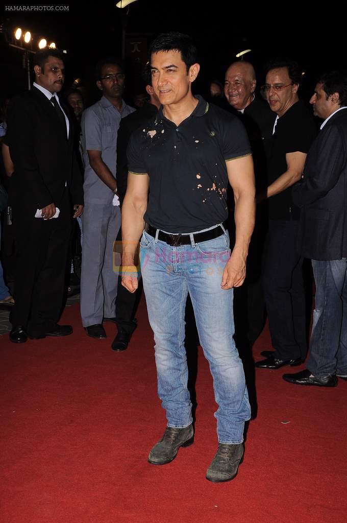 Aamir Khan at Ferrari Ki Sawari premiere in Mumbai on 14th June 2012