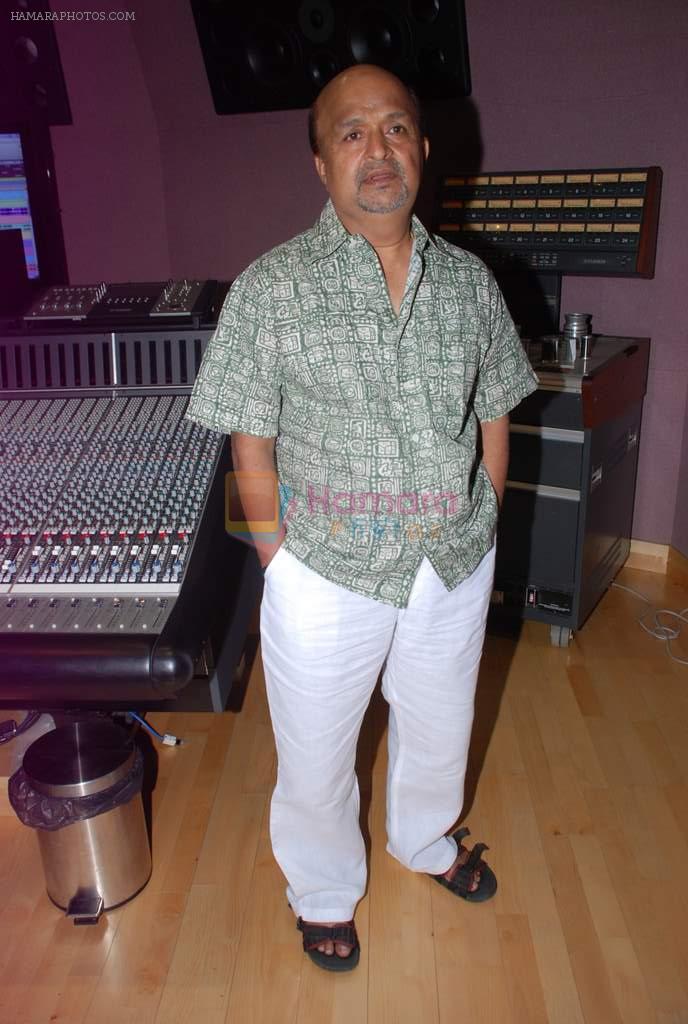 Sameer at the song recording of Himmat Wala on 20th June 2012
