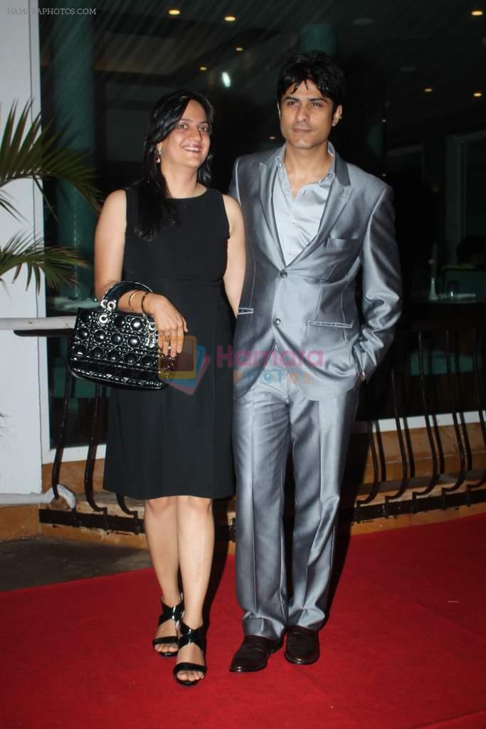 at Prem Chopra's bash for the success of Sharman Joshi's film Ferrari Ki Sawaari on 20th June  2012