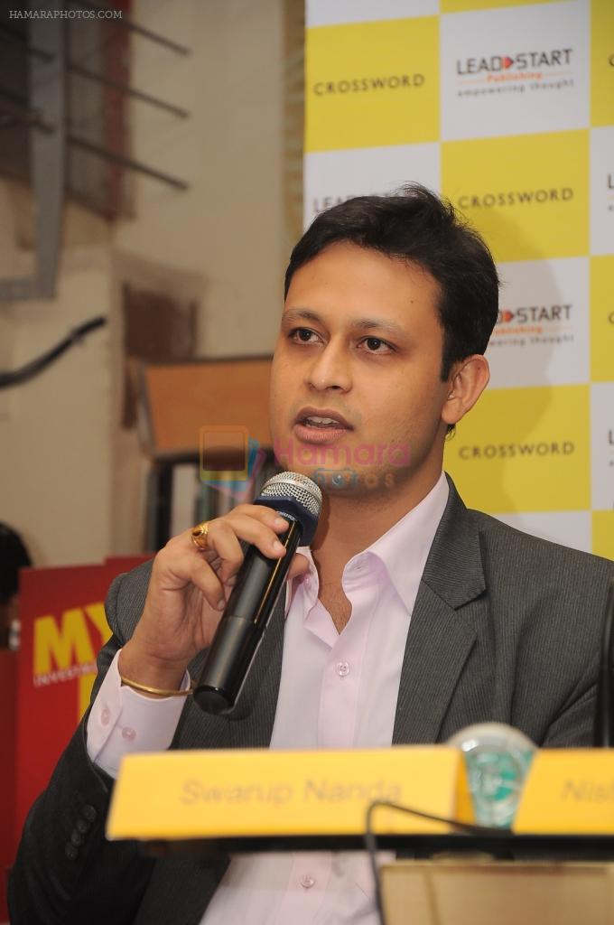 Leadstart Publishing CEO Swarup at the book launch of Tejas- Love is Worship on 22nd June 2012