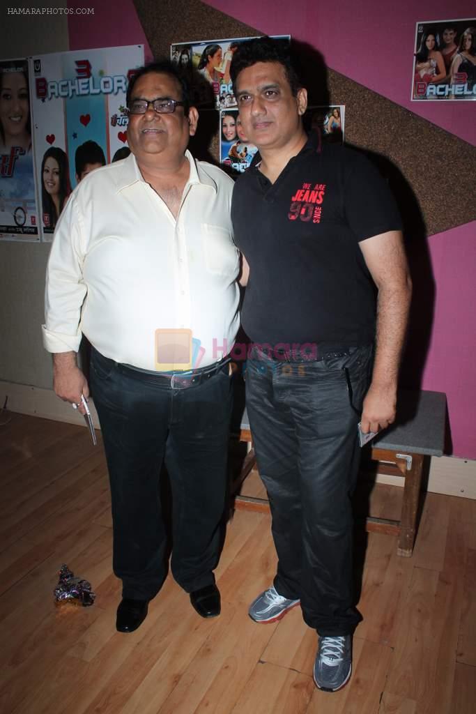Satish Kaushik, Daboo Malik at the Audio Launch of film 3 bachelors in T Series, Mumbai on 22nd June 2012