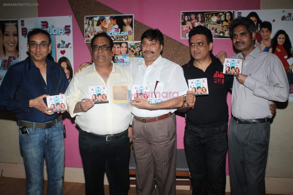 Ajai Sinha, Satish Kaushik, Daboo Malik, Pramod Sharma at the Audio Launch of film 3 bachelors in T Series, Mumbai on 22nd June 2012