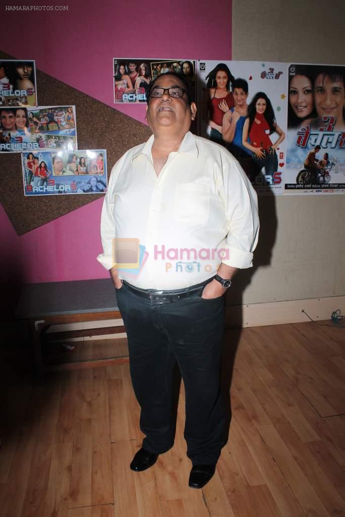 Satish Kaushik at the Audio Launch of film 3 bachelors in T Series, Mumbai on 22nd June 2012