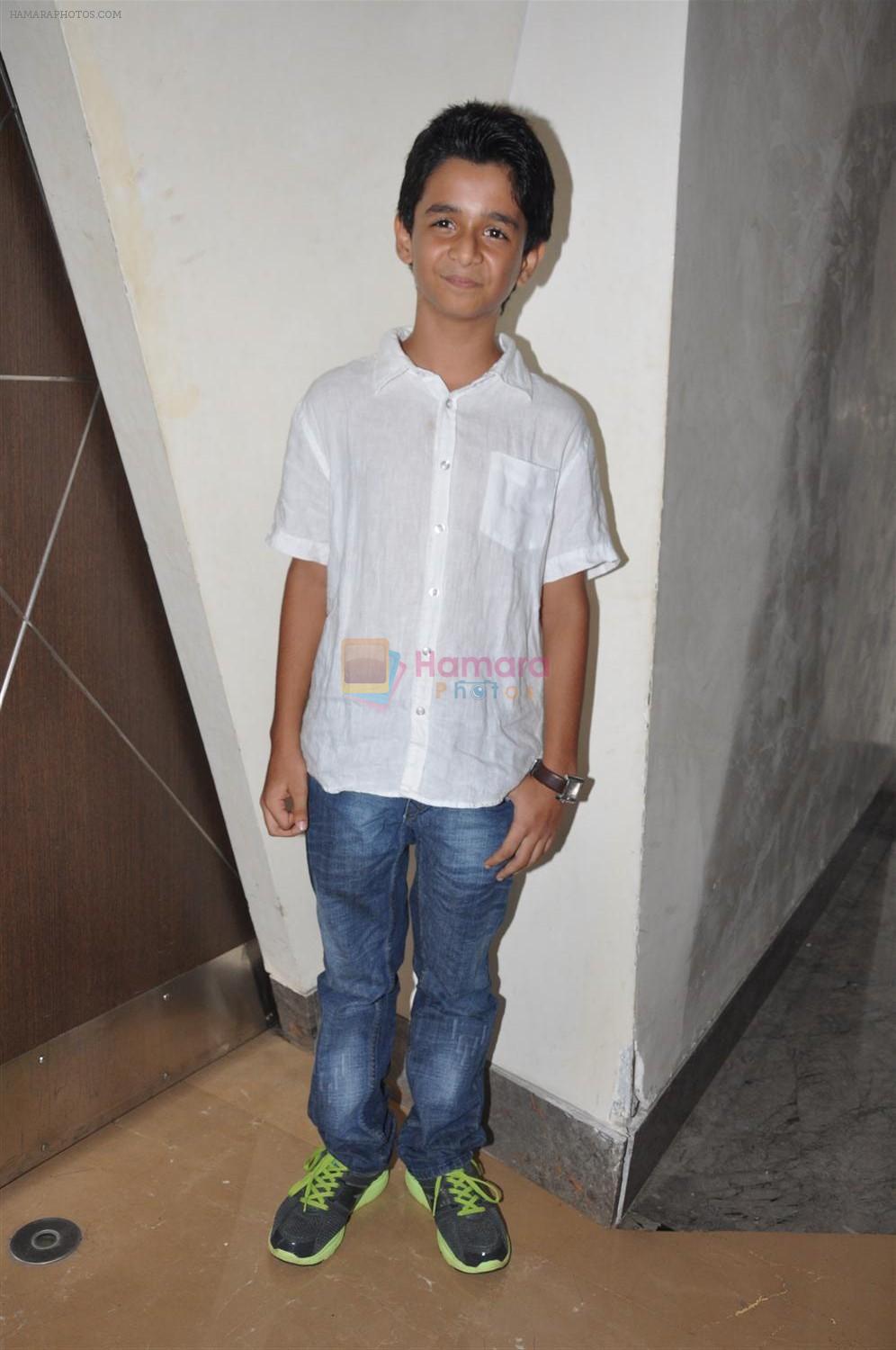 Ritvik Sahore at Ferrari Ki Sawaari Kids Spl Screening in Mumbai on 24th June 2012