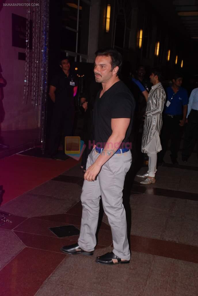 Sohail Khan at Esha Deols Sangeet ceremony in Intercontinental, Mumbai on 25th June 2012