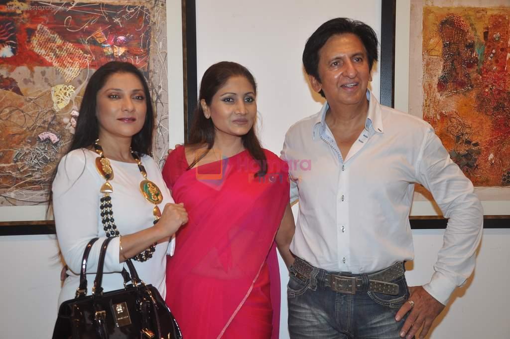 Aarti Surendranath, Kailash Surendranath at Nandita Chaudhari's art event in Jehangir Art Gallery on 21st June 2012