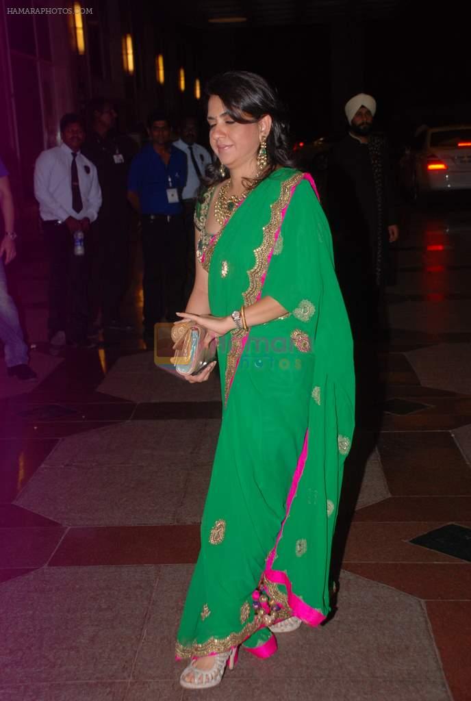 Shaina NC at Esha Deols Sangeet ceremony in Intercontinental, Mumbai on 25th June 2012
