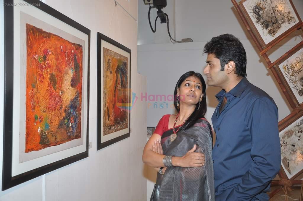 Nandita Das at Nandita Chaudhari's art event in Jehangir Art Gallery on 21st June 2012