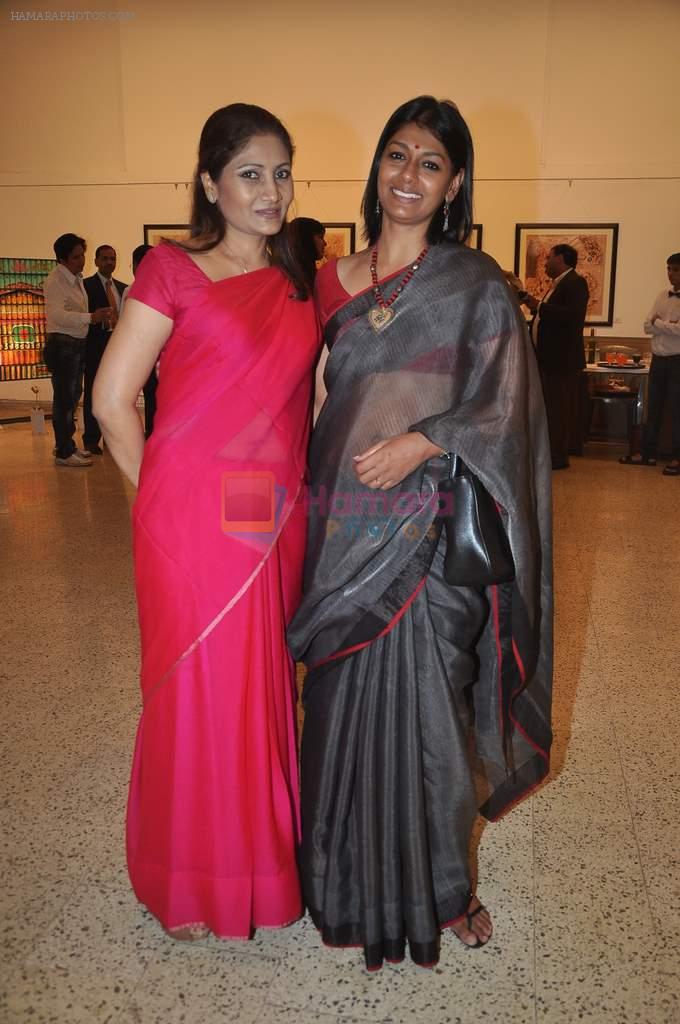 Nandita Das at Nandita Chaudhari's art event in Jehangir Art Gallery on 21st June 2012