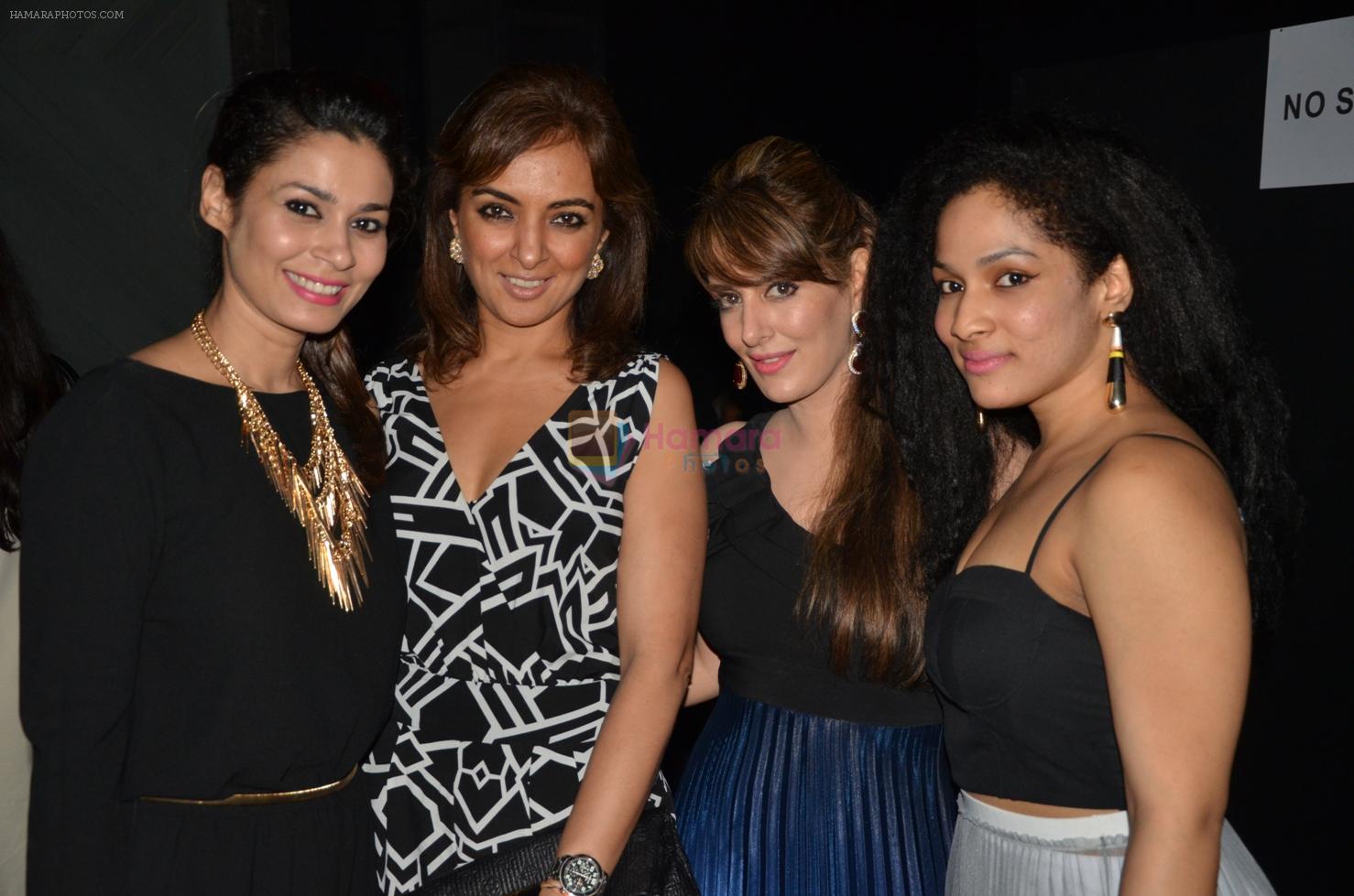 Shaheen Abbas, Lata Patel, Pria Kataria Puri and Masaba at the launch of Pure Concept in Mumbai on 29th June 2012