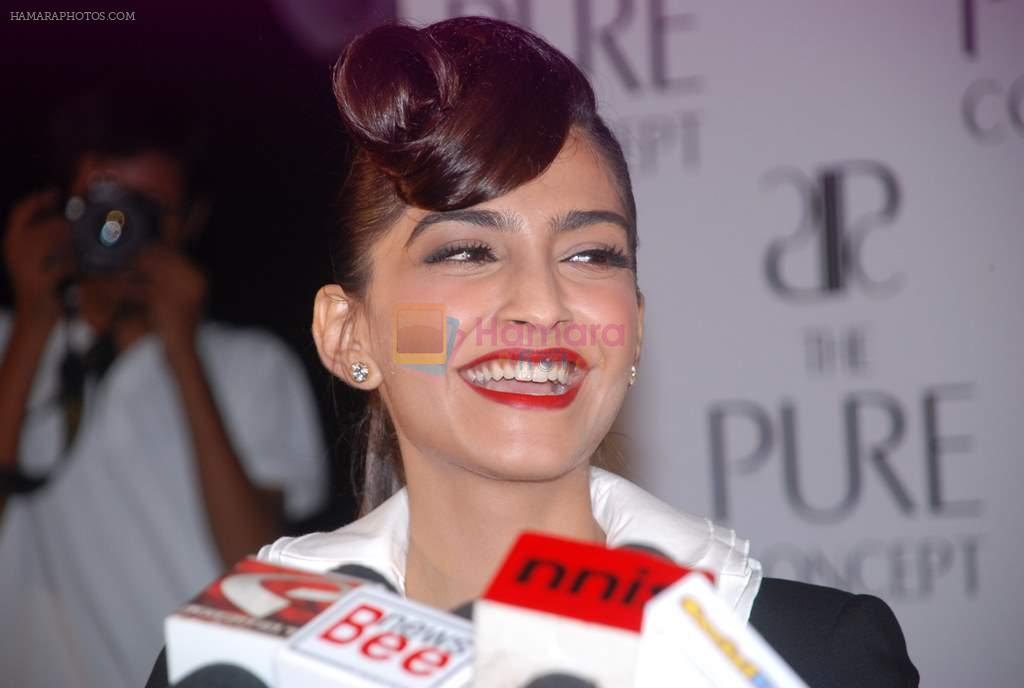 Sonam Kapoor at the launch of Pure Concept in Mumbai on 29th June 2012