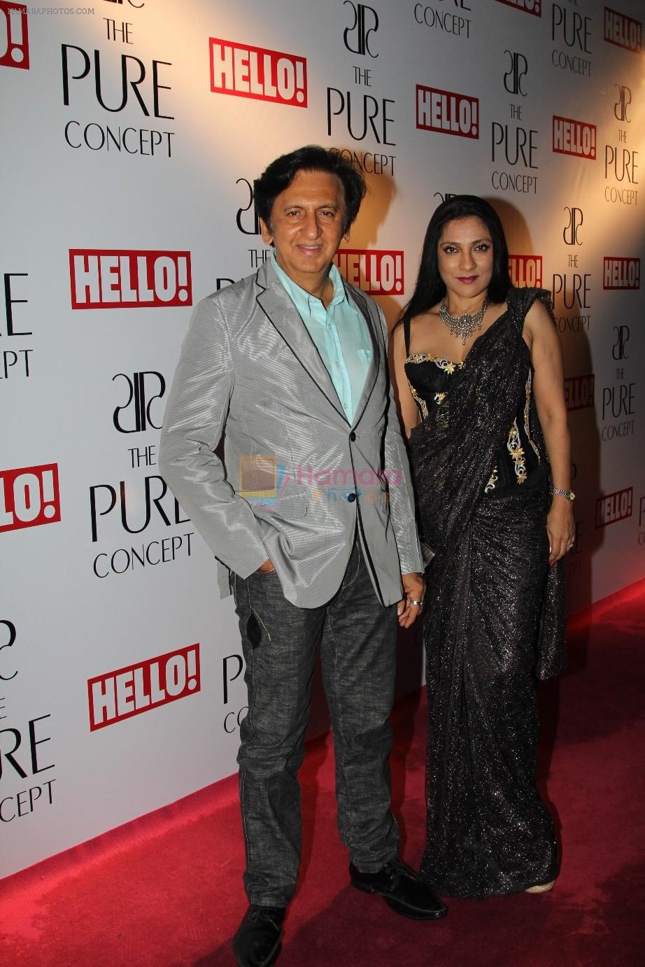 Kailash and Aarti Surendranath at the launch of Pure Concept in Mumbai on 29th June 2012