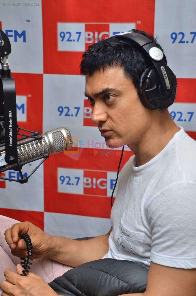 Aamir Khan in Kolhapuris at BIG fm for Satayamev Jayate first hand reactions on 29th June 2012