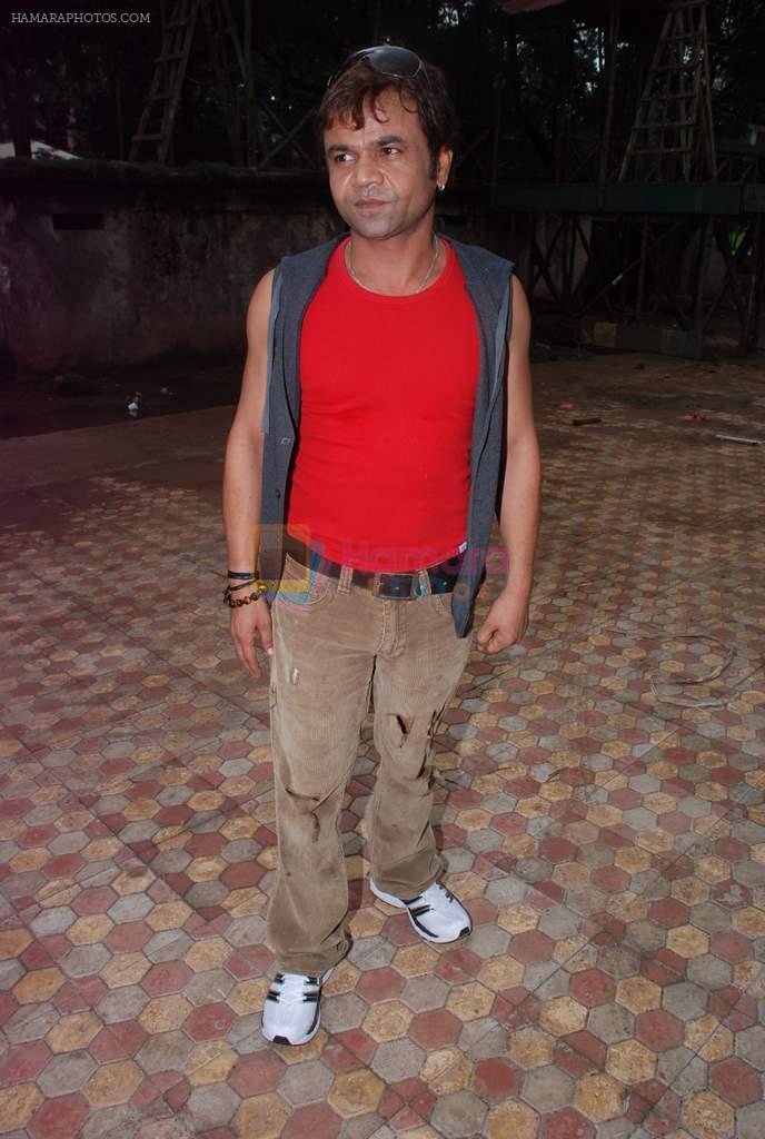 Rajpal Yadav on location of film Mere Dost Picture Abhi Baki Hain in Kandivali, Mumbai on 30th June 2012