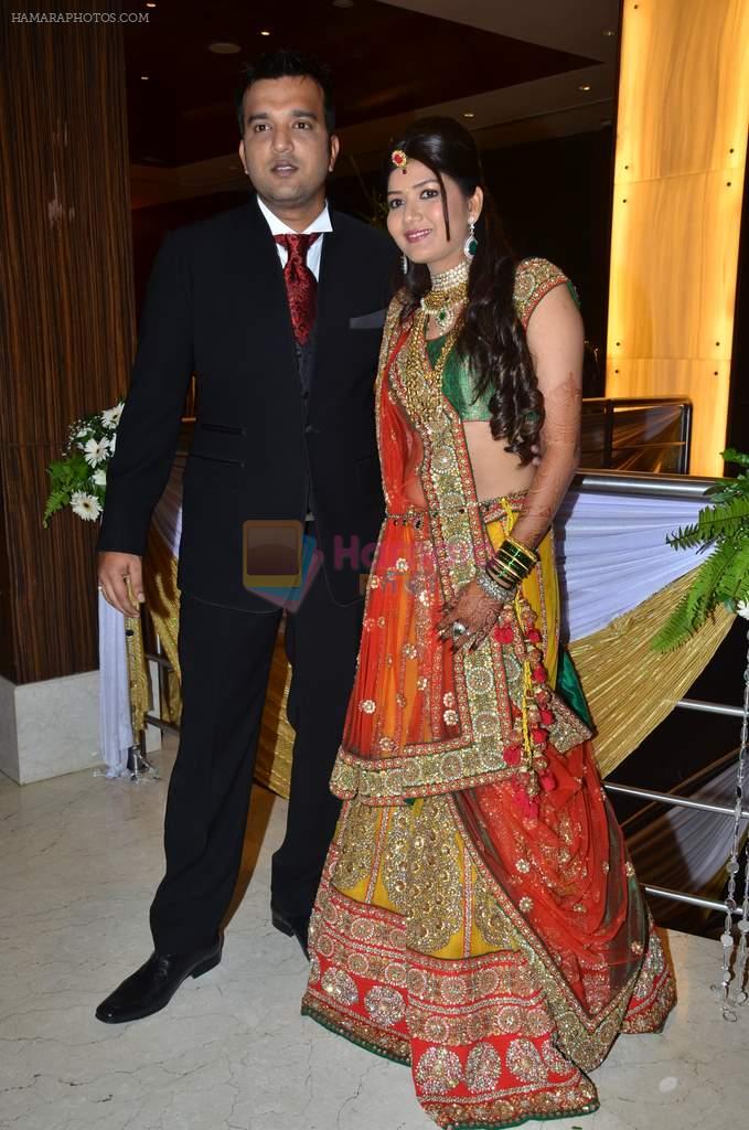 at Suraj Godambe's wedding reception on 30th June 2012