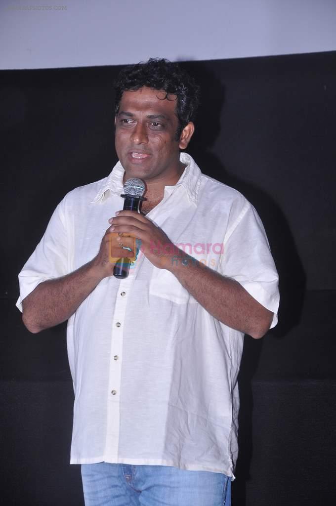 Anurag Basu at Barfi trailor launch in Cinemax, Mumbai on 2nd July 2012