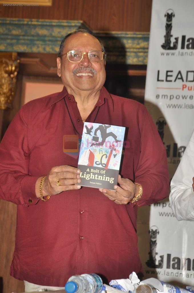 Michael Ferreira at the book launch of A Bolt of Lightning by Satyen Nabar in Mumbai on 3rd July 2012