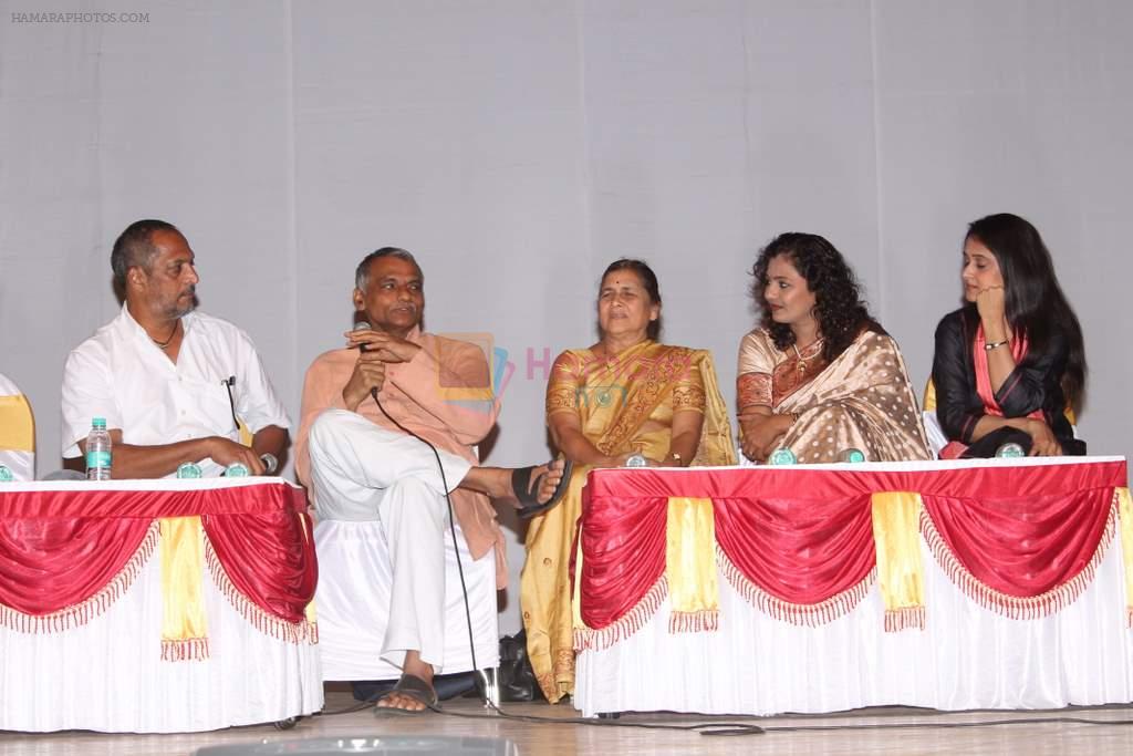 Nana Patekar at press meet for movie based on Baba Amte in Dadar, Mumbai on 4th July 2012