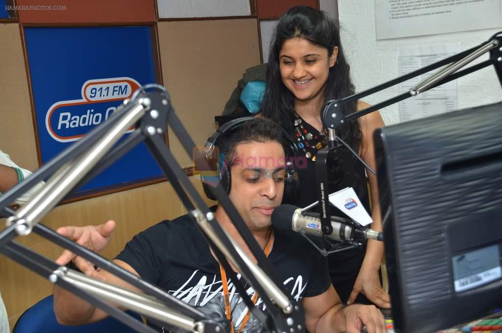 RJ Salil Acharya, RJ Archana at Radio City anniversary in Bandra, Mumbai on 4th July 2012
