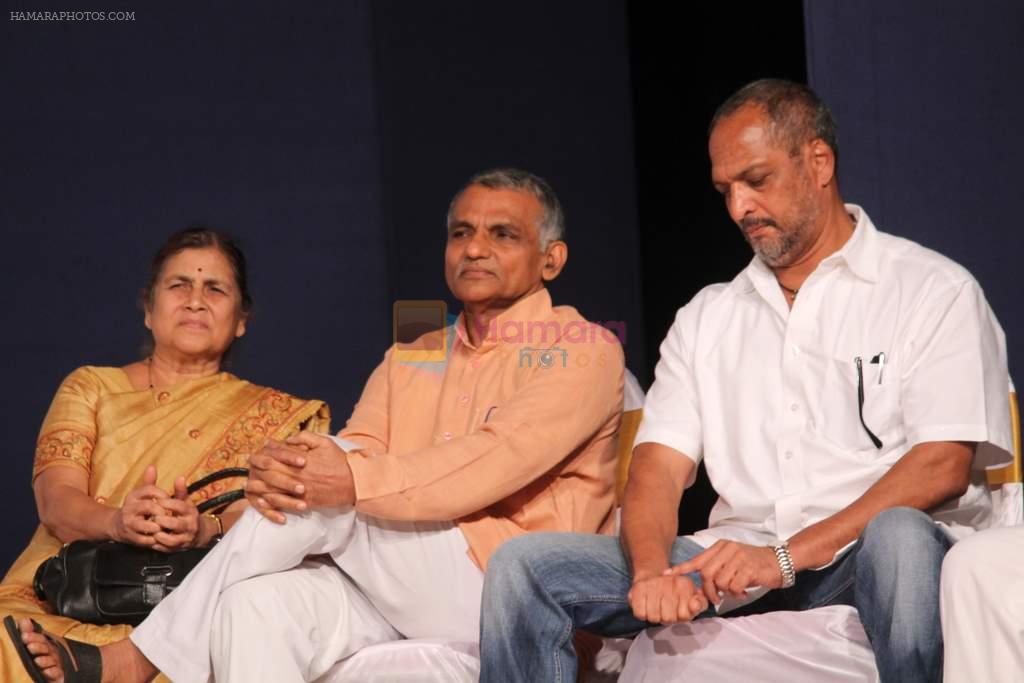 Nana Patekar at press meet for movie based on Baba Amte in Dadar, Mumbai on 4th July 2012
