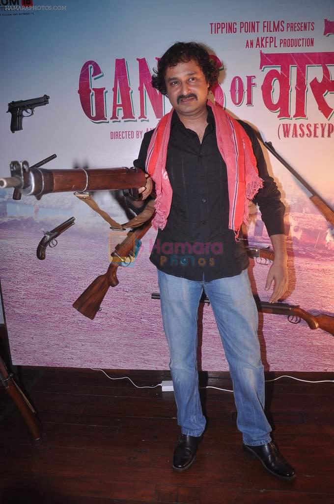 Jameel Khan at Gangs of Wasseypur success bash in Escobar, Mumbai on 5th July 2012