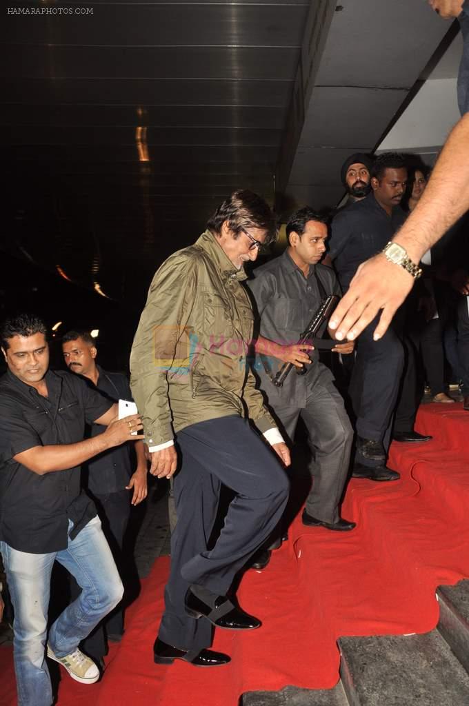 Amitabh Bachchan at the special screening of Bol Bachchan in Cinemax, Mumbai on 5th July 2012
