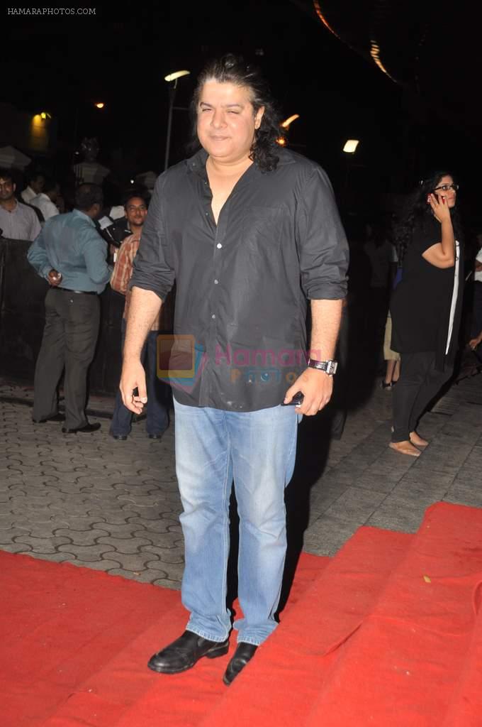 Sajid Khan at the special screening of Bol Bachchan in Cinemax, Mumbai on 5th July 2012
