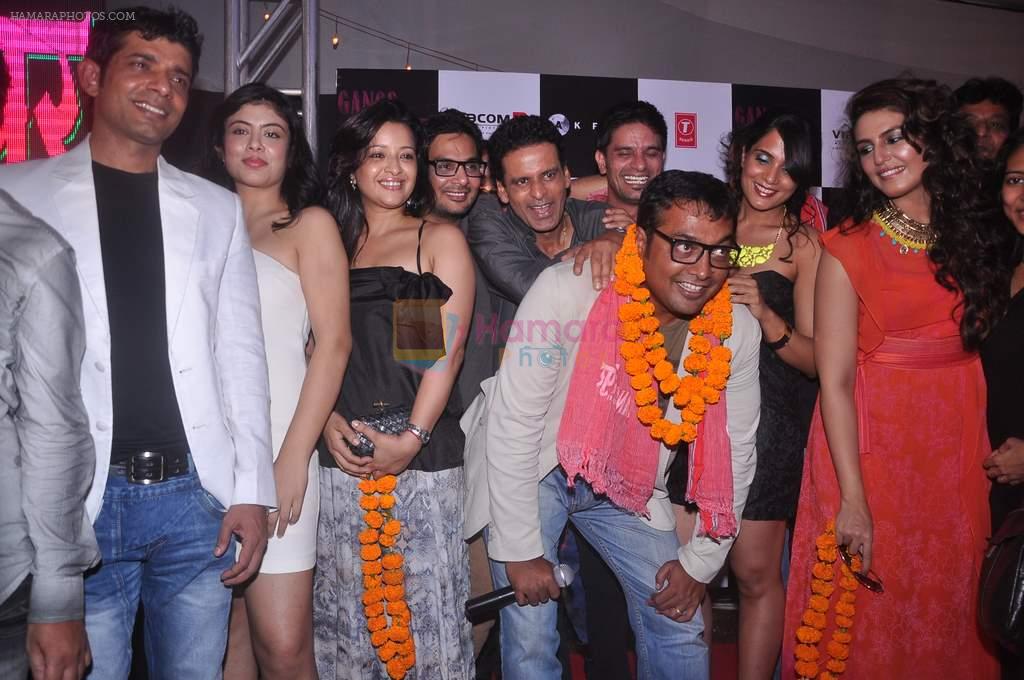 Anurita Jha, Reema Sen, Manoj Bajpayee, Anurag Kashyap, Richa Chadda, Huma Qureshi at Gangs of Wasseypur success bash in Escobar, Mumbai on 5th July 2012