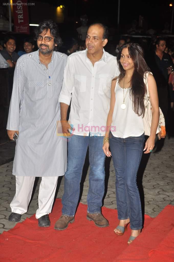Ashutosh  Gowariker, Sunita Gowariker at the special screening of Bol Bachchan in Cinemax, Mumbai on 5th July 2012
