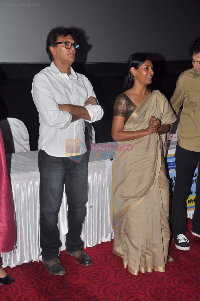 Rakeysh Omprakash Mehra, Nandita Das at Film Gattu promotions in PVR, Mumbai on 6th July 2012