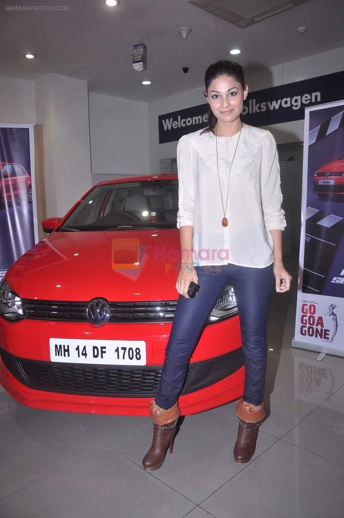 Puja Gupta at Go Goa Gone film promotions in association with Volkswagen on 6th July 2012