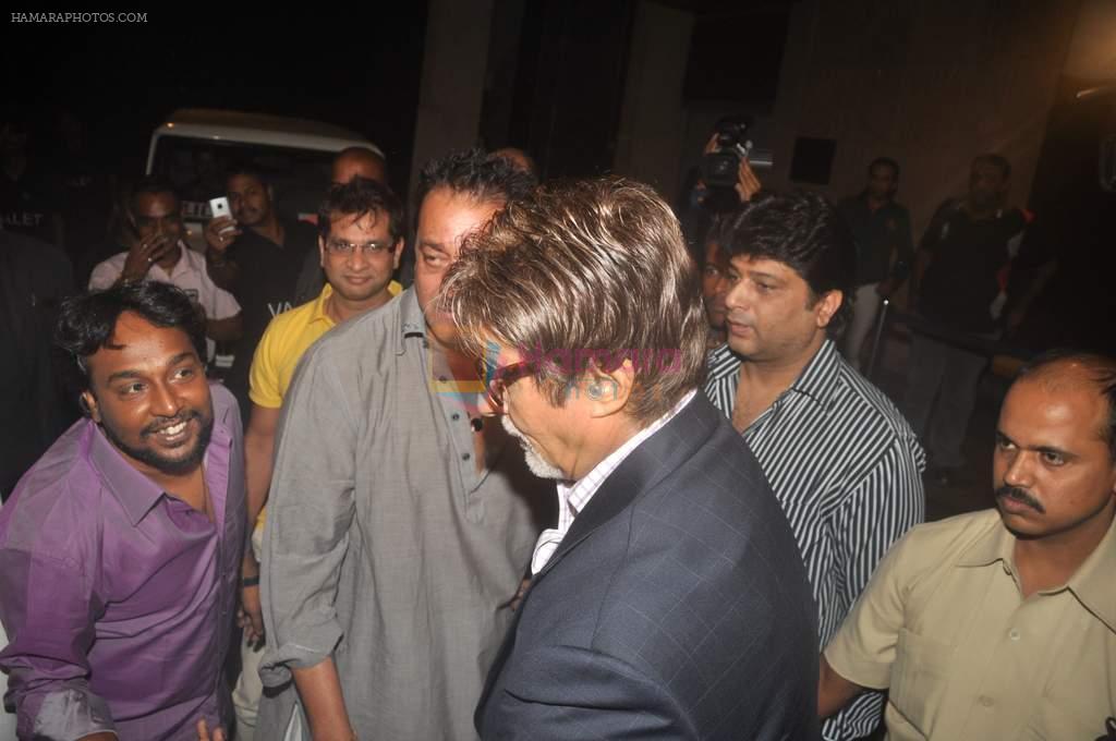 Amitabh Bachchan, Sanjay Dutt at Blockbuster magazine launch in Novotel, Mumbai on 8th July 2012