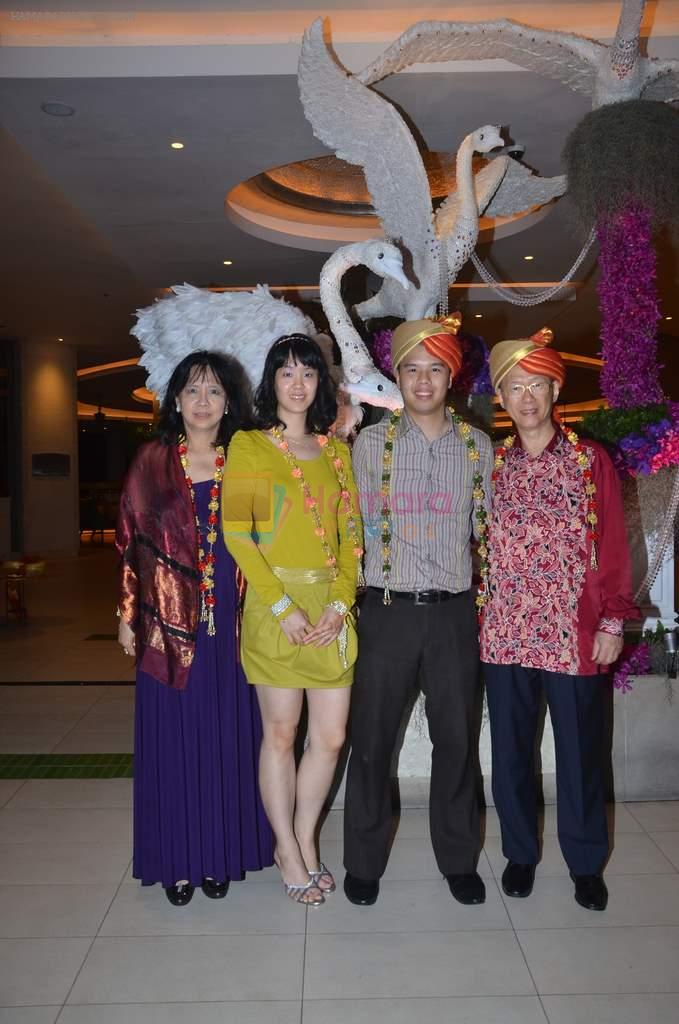 at Varun and Michelle's wedding in Banyan Golf Club, Thailand on 9th July 2012