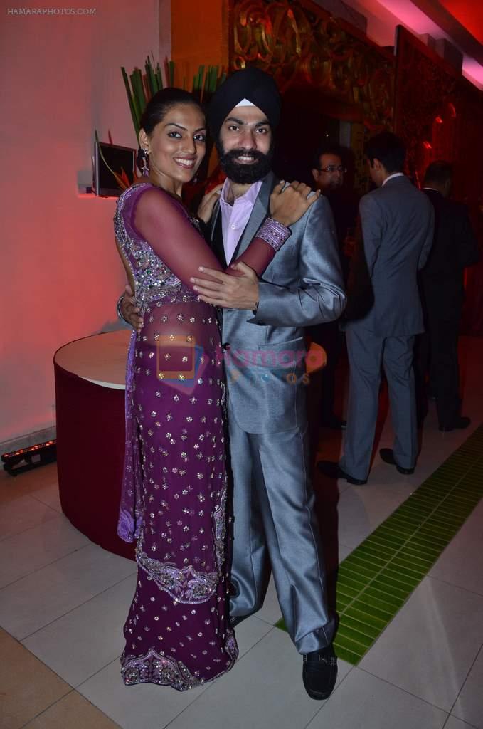 A D Singh at Varun and Michelle's wedding in Banyan Golf Club, Thailand on 9th July 2012